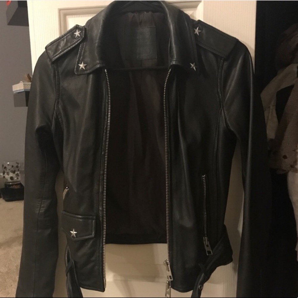 All Saints Limited Edition Leather Jacket
